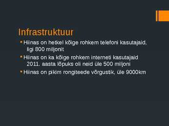 Tänapäeva Hiina #7