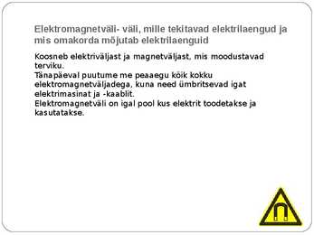 Optometristi füüsikalised ohutegurid #11