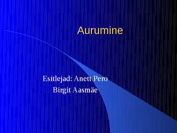 Aurumine