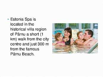 Estonia Medical Spa Hotel esitlus #3