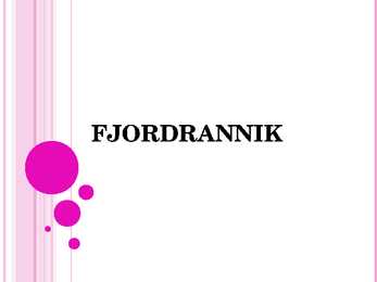 Fjordrannik
