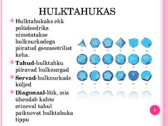 MATEMAATIKA-HULKTAHUKAD #3