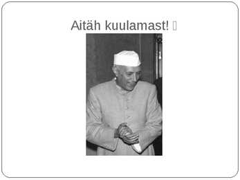 Jawaharlal Nehru #13