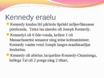 John Fitzgerald Kennedy elulugu #4
