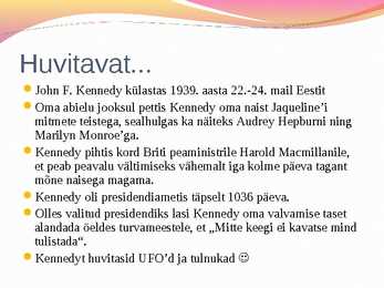 John Fitzgerald Kennedy elulugu #7