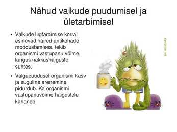 Valkude ehitus-ülesanded #4