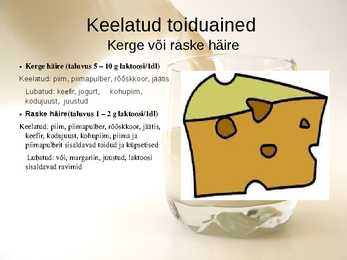 Piimaallergia ja laktoositalumatus #10