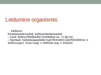 Esitlus leelis- ja leelismuldmetallide kohta #9
