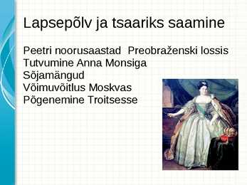 Peeter I-Suur-Power point #2