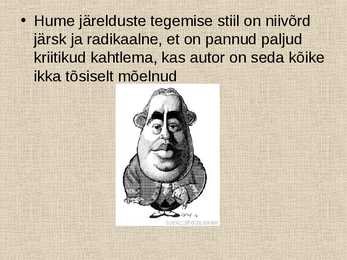 David Hume elu ja isik #6
