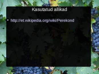 Perekonna ülesanded #18