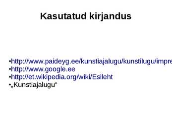 Kunstiajalugu-Impressionism-Powerpoint #18