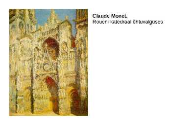 Kunstiajalugu-Impressionism-Powerpoint #7