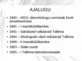 Kunstiajalugu-Eesti kunst 1940 - 1955-Powerpoint #2