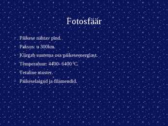 Päikese osad-üldiseloomustus #3