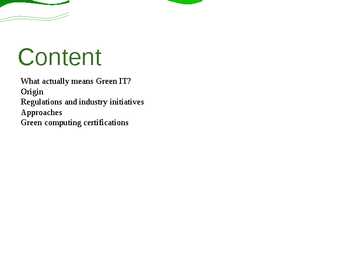 Green IT #2