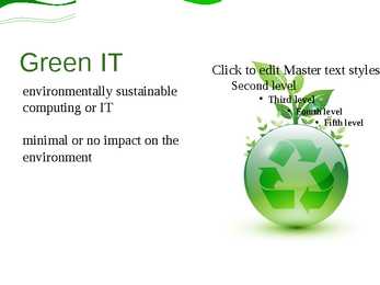 Green IT #3