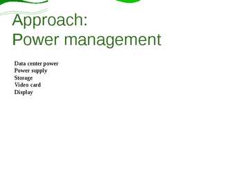 Green IT #9