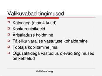Tööõigused #18