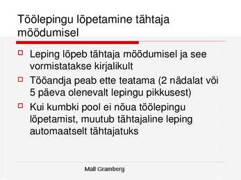 Tööõigused #26