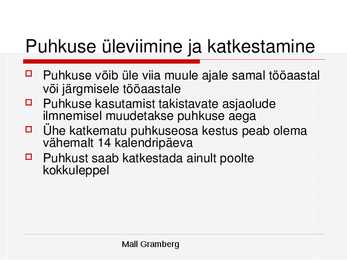 Tööõigused #37
