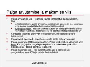 Tööõigused #45