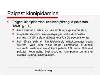 Tööõigused #47