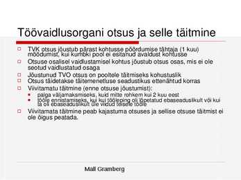 Tööõigused #55