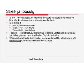 Tööõigused #60