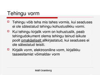 Tööõigused #7