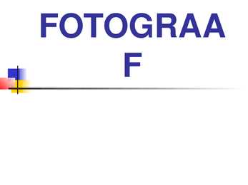 Fotograafi karjäär