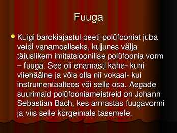 Barokkmuusika esitlus #6