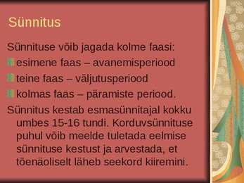 Lapseootus ja sünd #14