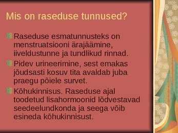 Lapseootus ja sünd #3