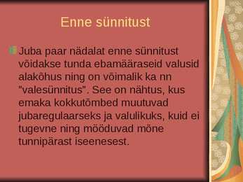 Lapseootus ja sünd #10