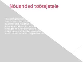 Tööstress Power Point esitluses #12