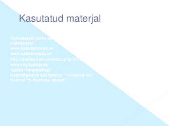 Kala ja Kalatooted Power point #19