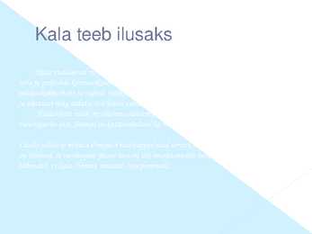 Kala ja Kalatooted Power point #8