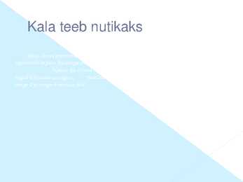 Kala ja Kalatooted Power point #10