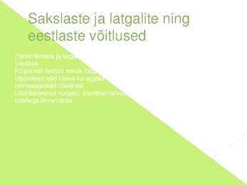 Muistne vabadusvõitlus powerpoint #7
