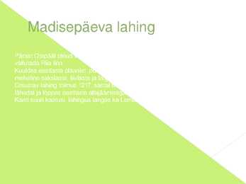 Muistne vabadusvõitlus powerpoint #10