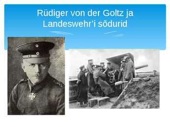 Vabadussõda powerpoint #15