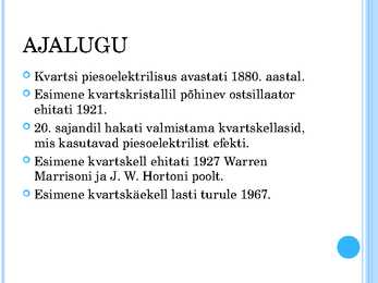 Kvartskell #6