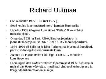 Eesti kunst pärast II maailmasõda #7