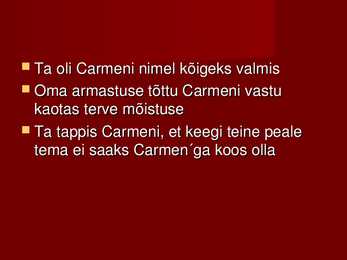 Carmen #7