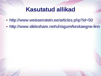 Keskaegne linn ja elu #13