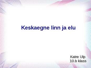 Keskaegne linn ja elu
