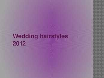 Hairstyles trends for 2012 #18