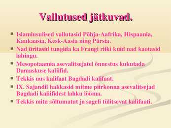 Powerpointi esitlus Araabiast #7