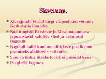 Powerpointi esitlus Araabiast #8